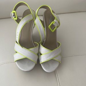 Charlotte Russe wedges worn once